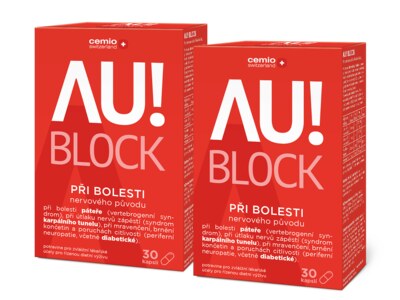 Cemio AU!BLOCK 30 kapslí 1+1 ZDARMA