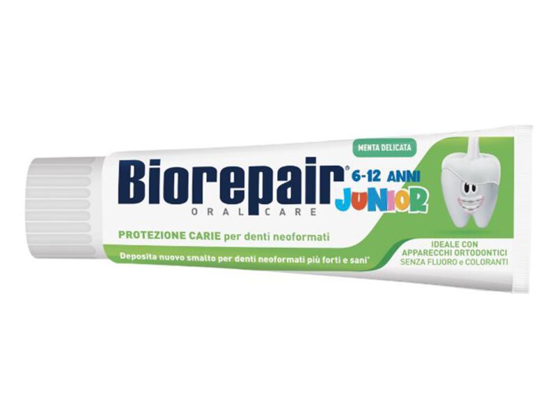 Biorepair Junior 6-12 zubní pasta máta 75 ml Biorepair Junior 6-12 zubní pasta máta 75 ml