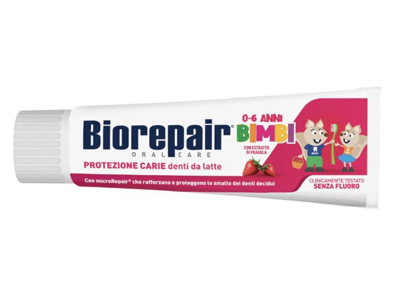 Biorepair Kids 0-6 let zubní pasta jahoda 50 ml Biorepair Kids 0-6 let zubní pasta jahoda 50 ml