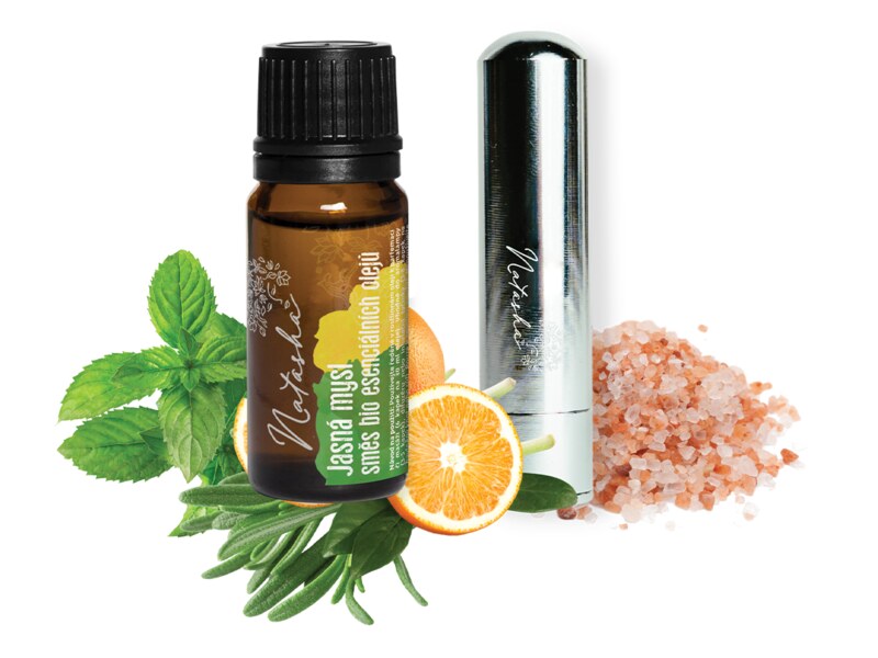 Natasha Aroma sada inhalační Jasná mysl Natasha Aroma sada inhalační Jasná mysl