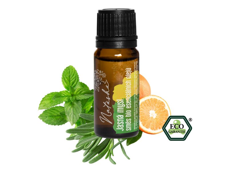 Natasha Jasná mysl směs bio esenciálních olejů 10 ml