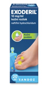 Exoderil kožní roztok 20 ml Exoderil kožní roztok 20 ml