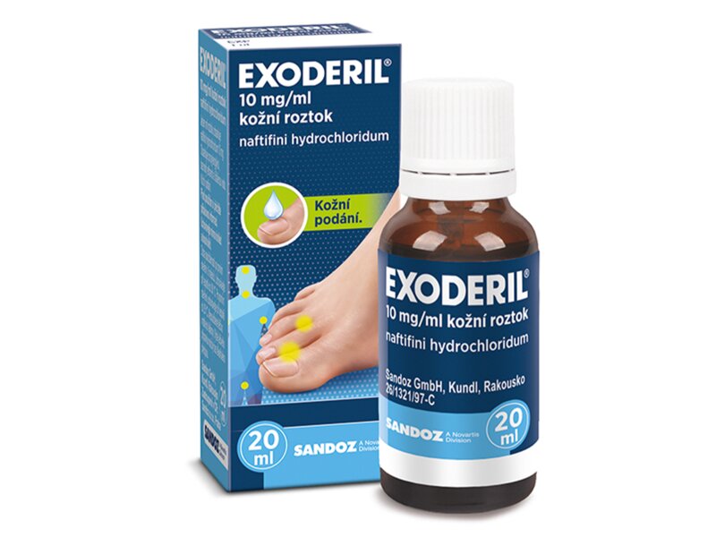 Exoderil kožní roztok 20 ml