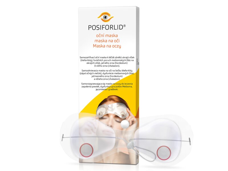 Posiforlid Samozahřívací oční maska 1 ks Posiforlid Samozahřívací oční maska 1 ks