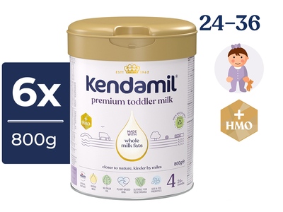Kendamil Premium 4 batolecí mléko 24+ měsíců 6x800 g 