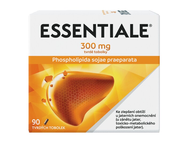 Essentiale 300 mg 90 tvrdých tobolek