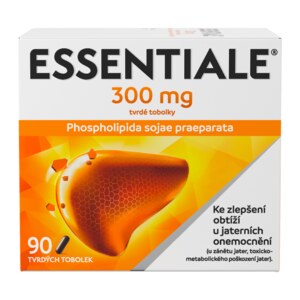 Essentiale 300 mg 90 tvrdých tobolek Essentiale 300 mg 90 tvrdých tobolek