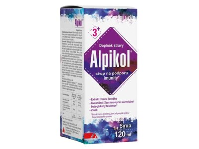 Alpikol sirup na podporu imunity 120 ml