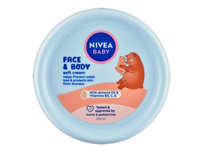 Nivea Baby Face & Body hydratační krém 200 ml