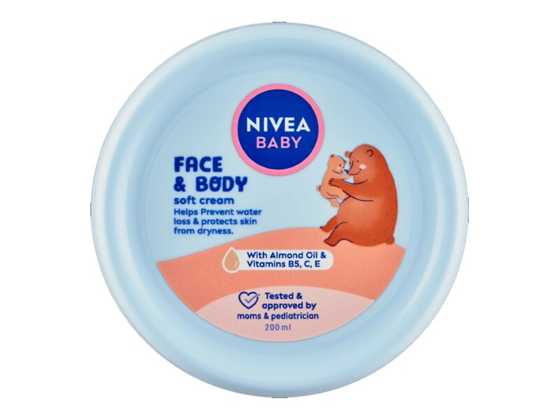 Nivea Baby Face & Body hydratační krém 200 ml