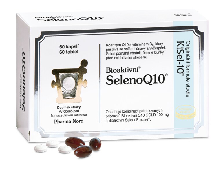 Pharma Nord Bioaktivní SelenoQ10 60 kapslí + 60 tablet Pharma Nord Bioaktivní SelenoQ10 60 kapslí + 60 tablet