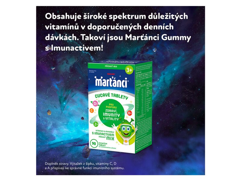 Marťánci Imuno MIX 90 tablet