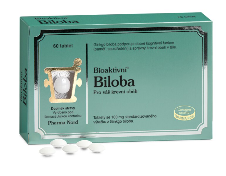 Pharma Nord Bioaktivní Biloba 60 tablet