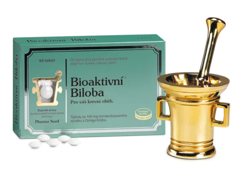 Pharma Nord Bioaktivní Biloba 60 tablet Pharma Nord Bioaktivní Biloba 60 tablet