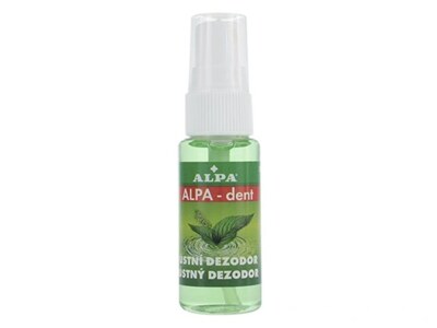 Alpa Dent ústní dezodorant 30 ml Alpa Dent ústní dezodorant 30 ml