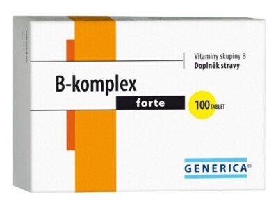 B-Komplex Forte Generica 100 tablet B-Komplex Forte Generica 100 tablet