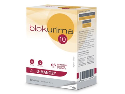 Blokurima 2 g D-manózy 10 sáčků Blokurima 2 g D-manózy 10 sáčků