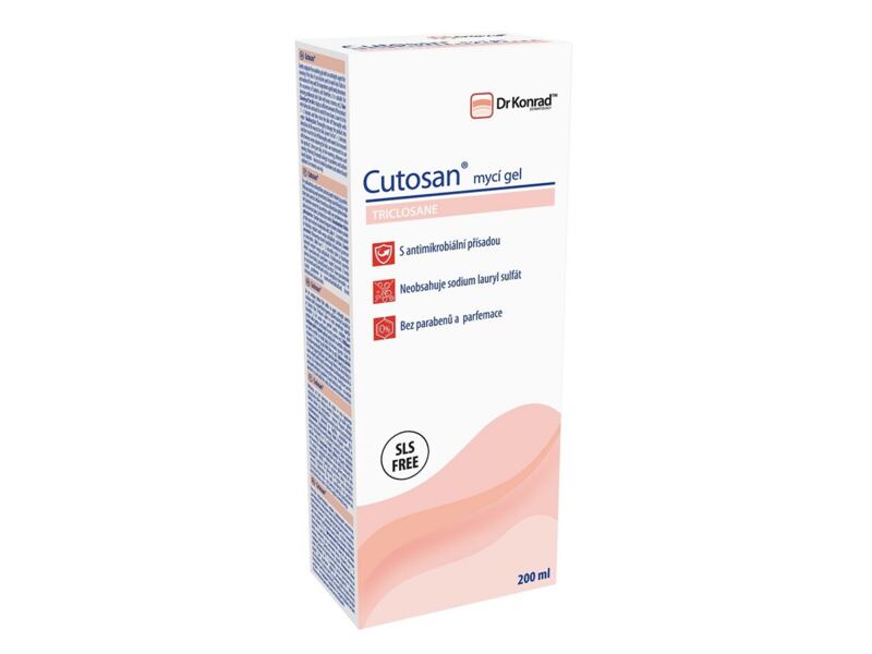 Dr. Konrad Cutosan mycí gel 200 ml