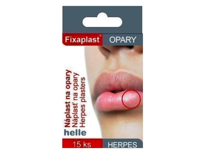 Fixaplast Herpes náplast na opary 15 ks