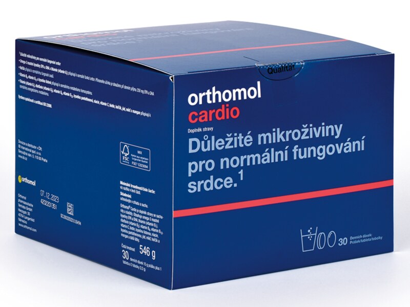 Orthomol Cardio 30 denních dávek