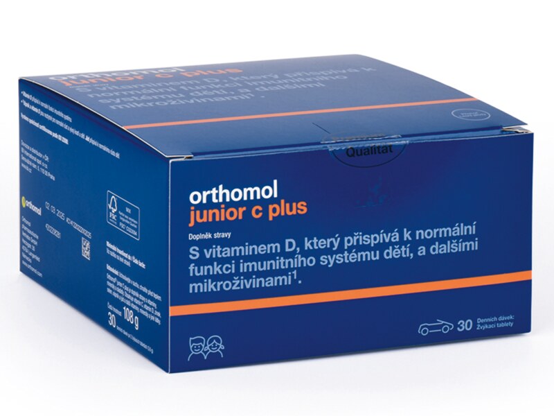 Orthomol Junior C PLUS Lesní plody 30 denních dávek Orthomol Junior C PLUS Lesní plody 30 denních dávek