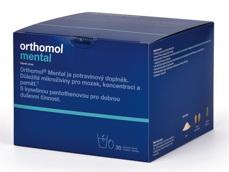 Orthomol Mental 30 denních dávek Orthomol Mental 30 denních dávek