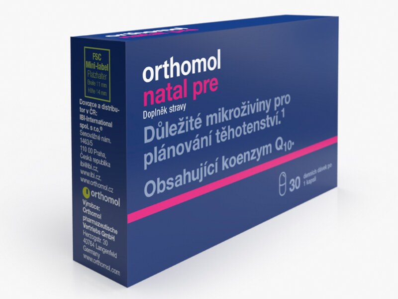 Orthomol Natal PRE 30 kapslí