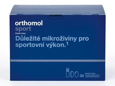 Orthomol Sport 30 lahviček + 30 tobolek + 30 tablet