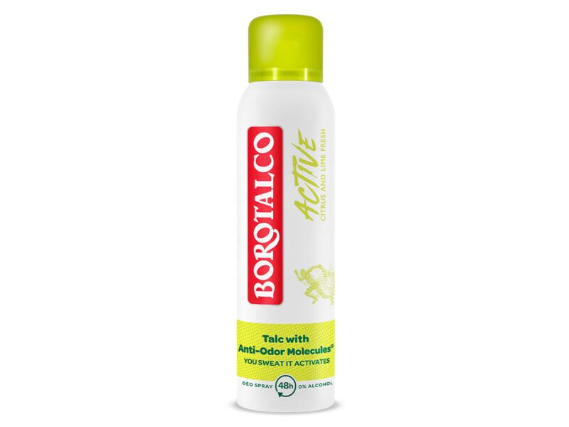 Borotalco Active Citrus Deo sprej 150 ml Borotalco Active Citrus Deo sprej 150 ml
