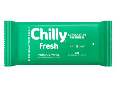 Chilly Intima Fresh ubrousky 12 ks Chilly Intima Fresh ubrousky 12 ks