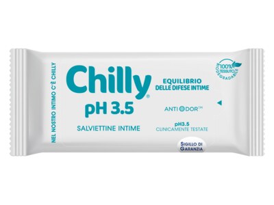 Chilly Intima pH 3,5 ubrousky 12 ks Chilly Intima pH 3,5 ubrousky 12 ks