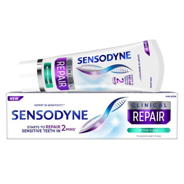 Sensodyne Clinical Repair Activ Clean zubní pasta 75 ml Sensodyne Clinical Repair Activ Clean zubní pasta 75 ml