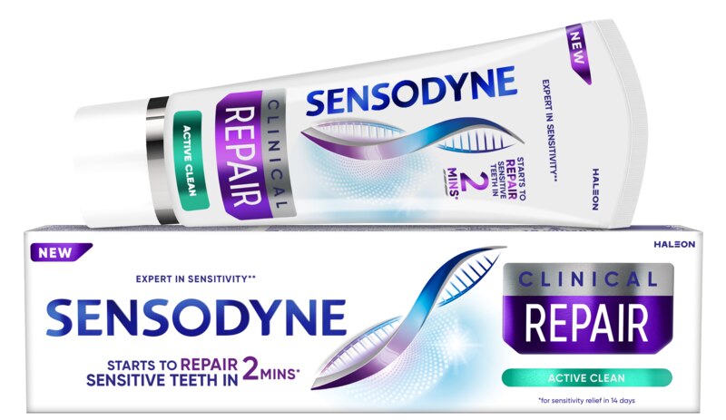 Sensodyne Clinical Repair Activ Clean zubní pasta 75 ml Sensodyne Clinical Repair Activ Clean zubní pasta 75 ml