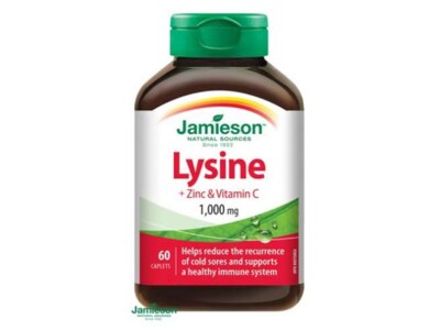 Jamieson Lysin 1000 mg se zinkem a vitaminem C 60 tablet Jamieson Lysin 1000 mg se zinkem a vitaminem C 60 tablet