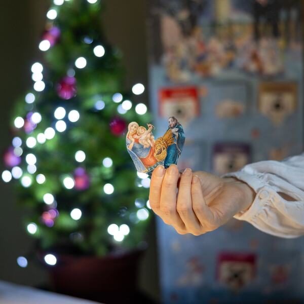 Leros Bylinný adventní kalendář s betlémem 24 sáčků Leros Bylinný adventní kalendář s betlémem 24 sáčků