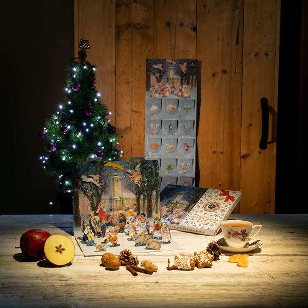 Leros Bylinný adventní kalendář s betlémem 24 sáčků Leros Bylinný adventní kalendář s betlémem 24 sáčků