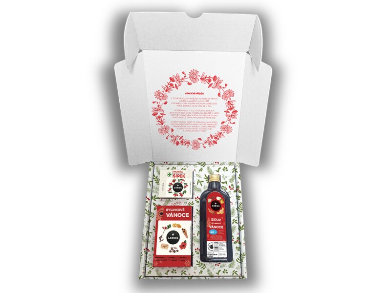Leros Dárková sada bylinkové Vánoce