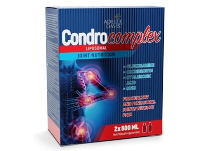 Adelle Davis Condrocomplex Liposomal 2x500 ml Adelle Davis Condrocomplex Liposomal 2x500 ml