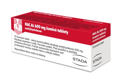 NAC AL 600 mg 10 šumivých tablet