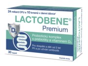 Lactobene Premium probiotika s vitaminem D3 30 kapslí