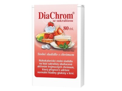Diachrom se sukralózou 80 tablet