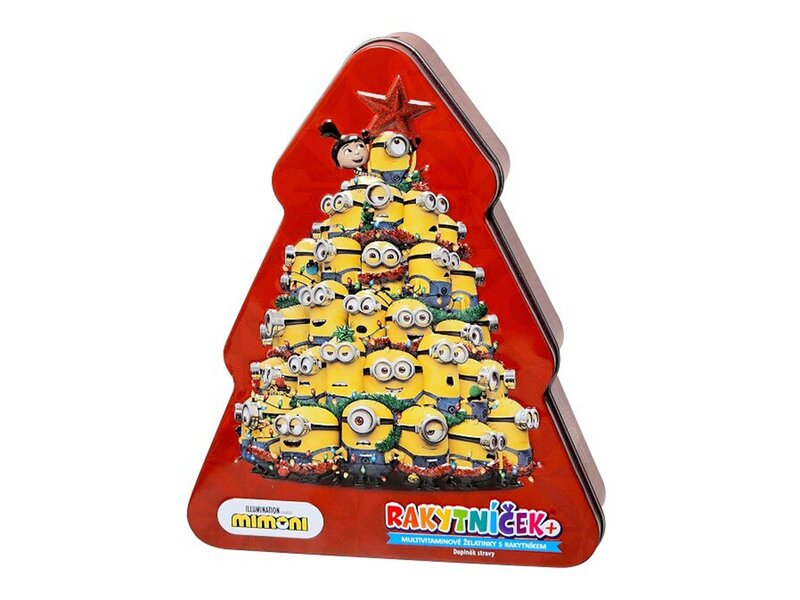 Rakytníček+ želatinky Mimoni Stromeček 50 ks Rakytníček+ želatinky Mimoni Stromeček 50 ks