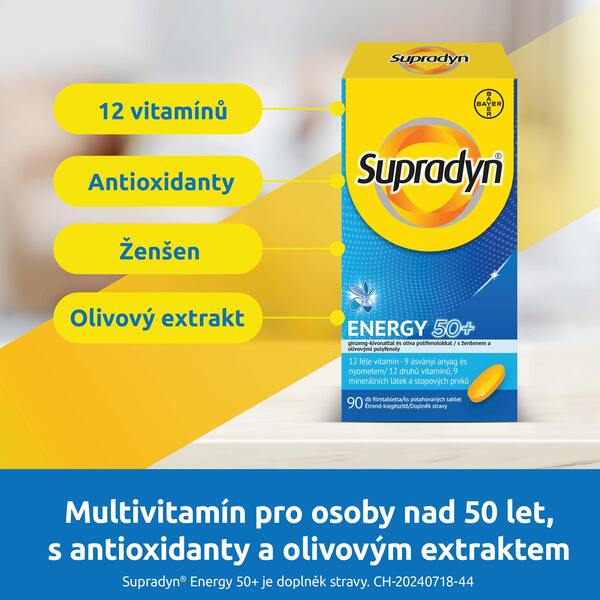 Supradyn Energy 50+ 90 tablet