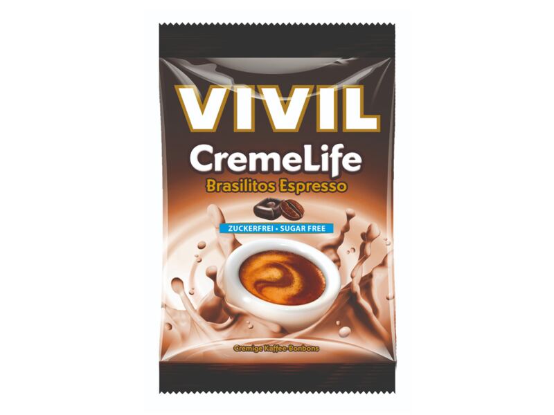 Vivil CremeLife Brasilitos espresso bez cukru 90 g