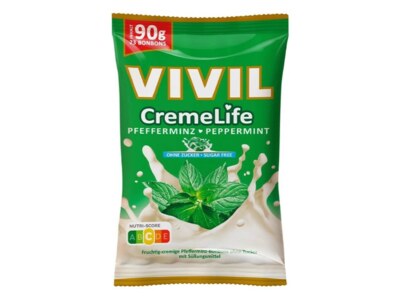 Vivil CremeLife Peprmint bez cukru 90 g
