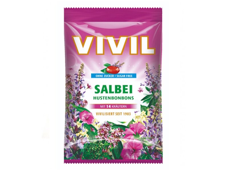 Vivil Šalvěj+14 bylin bez cukru 120 g