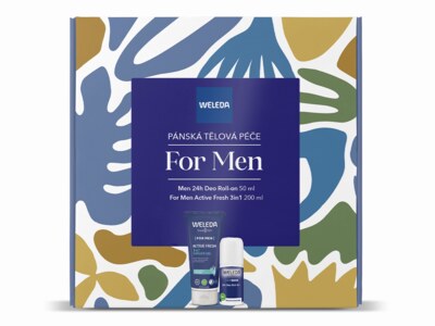 Weleda Dárkový set pánská tělová péče Weleda Dárkový set pánská tělová péče