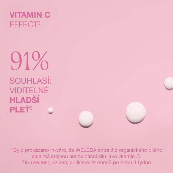 Weleda Rozjasňující oční krém Divoká růže a bílý čaj BIO 12 ml