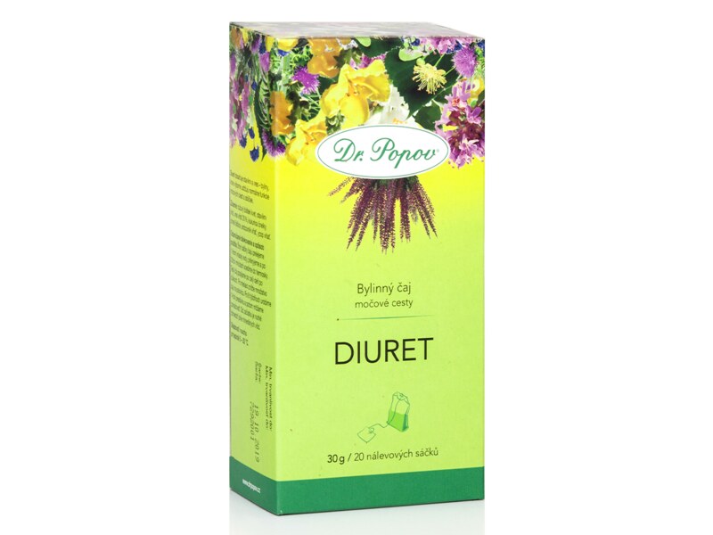 Dr. Popov Čaj Diuret tea nálevové sáčky 20x1,5 g