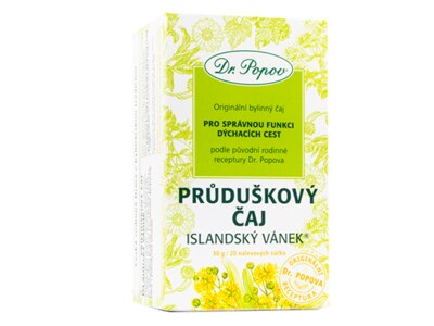 Dr. Popov Čaj Islandský vánek nálevové sáčky 20x1,5 g